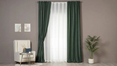 Лот: 25715550. Фото: 1. Портьера Askona Home Linen 140... Шторы, тюль