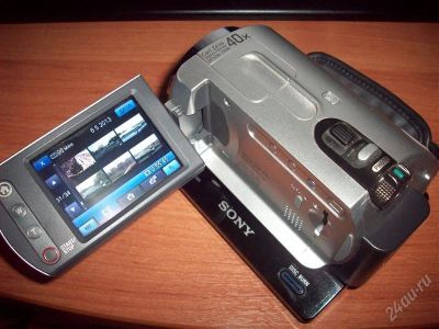 Лот: 2848770. Фото: 1. Цифровая видеокамера Sony DCR-SR42E. Видеокамеры