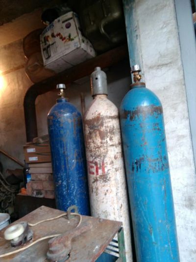 Лот: 10226265. Фото: 1. Баллон, ацителен, кислород. Баллоны, газ в баллонах
