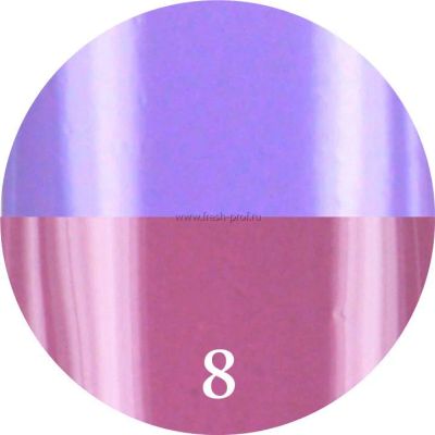 Лот: 6711458. Фото: 1. Гель-лак Lucky 10 мл. Термо №8... Лак для ногтей