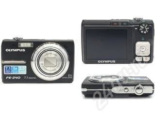 Лот: 590252. Фото: 1. Продам фотоаппарат OLYMPUS fe-240... Цифровые компактные
