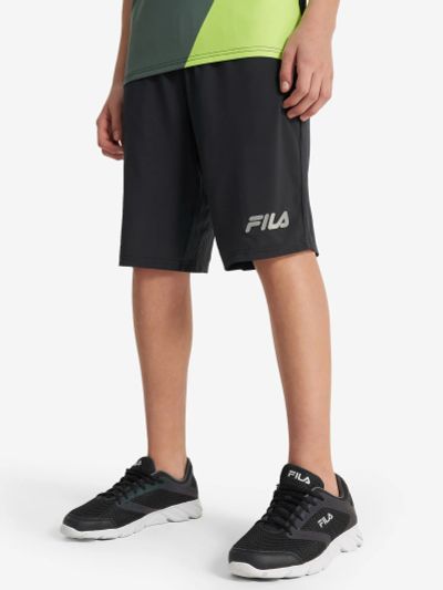 Лот: 24789148. Фото: 1. Шорты для мальчиков FILA, Черный. Шорты