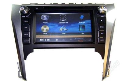 Лот: 2959597. Фото: 1. Штатная магнитолла Toyota Camry... Автомагнитолы