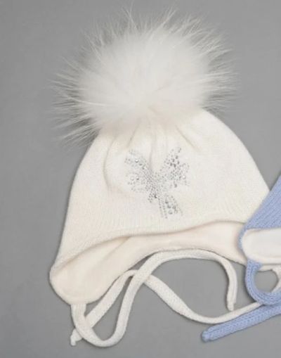 Лот: 11082830. Фото: 1. Шапочка для девочки Pinetti (Пинетти... Головные уборы