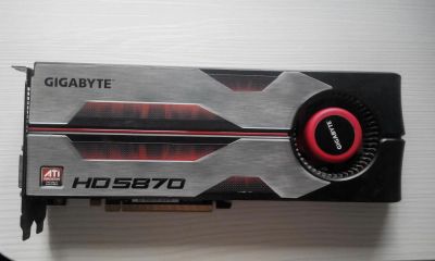 Лот: 7792094. Фото: 1. Radeon HD 5870. Видеокарты