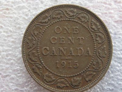 Лот: 10980787. Фото: 1. цент 1915 канада. Америка