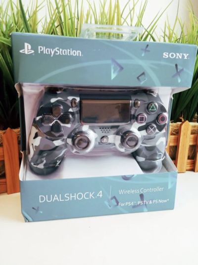 Лот: 14812828. Фото: 1. Джойстик PS4 DualShock camouflage... Запчасти для игровых приставок, консолей