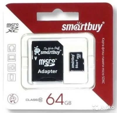 Лот: 7813714. Фото: 1. Новая карта памяти SmartBuy microSD... Карты памяти