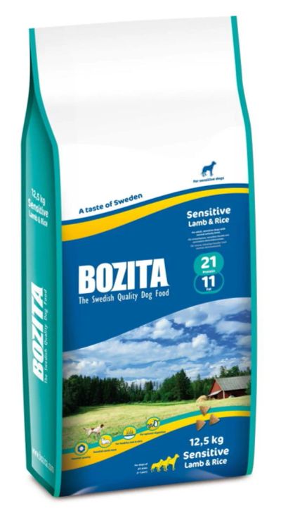 Лот: 5055585. Фото: 1. Bozita Sensitive Lamb & Rice 21... Корма