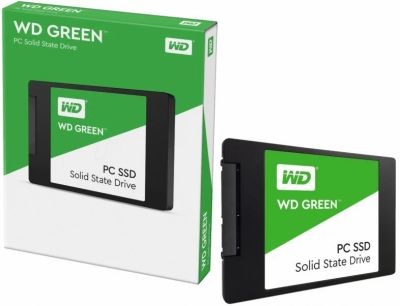 Лот: 10858356. Фото: 1. SSD WD Green 120Gb. 2,5 года гарантии... SSD-накопители