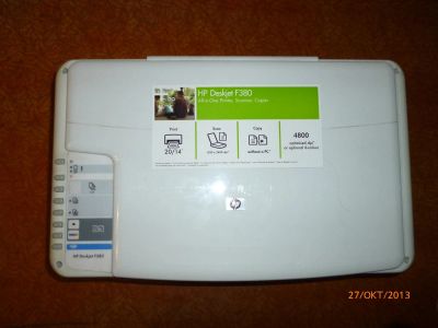 Лот: 4050588. Фото: 1. hp Deskiet f 380 (принтер сканер... Струйные принтеры