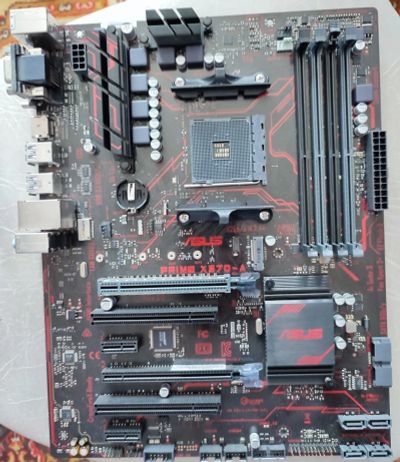 Лот: 19355648. Фото: 1. Asus Prime X370-A. Материнские платы