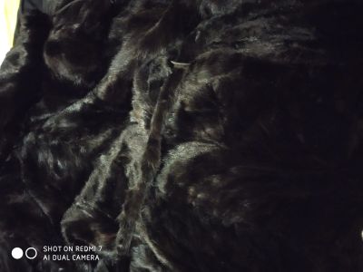 Лот: 8108763. Фото: 1. Шуба норковая с капюшоном. Верхняя одежда