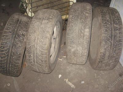 Лот: 1247259. Фото: 1. Диски R15 Honda + резина Gislaved... Шины на дисках