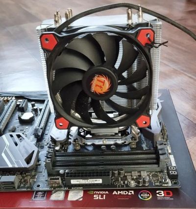 Лот: 21731629. Фото: 1. Кулер для процессора Thermaltake... Системы охлаждения