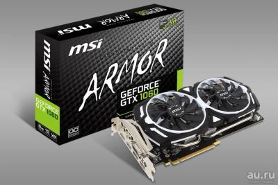 Лот: 9904332. Фото: 1. Видеокарта MSI GeForce GTX 1060... Видеокарты