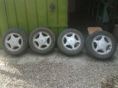 Лот: 988874. Фото: 1. Диски 14, 5х100/185х65 резина... Шины на дисках