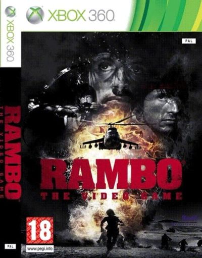 Лот: 13346346. Фото: 1. Rambo The Video Game [Xbox 360... Игры для консолей