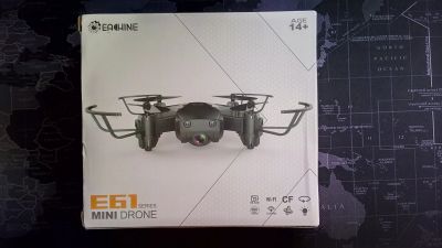 Лот: 14011456. Фото: 1. Мини дрон Eachine E61hw wifi... Квадрокоптеры