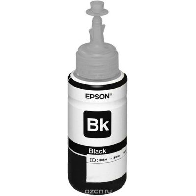 Лот: 9092483. Фото: 1. чернила Epson C13T66414A Black... Картриджи, расходные материалы