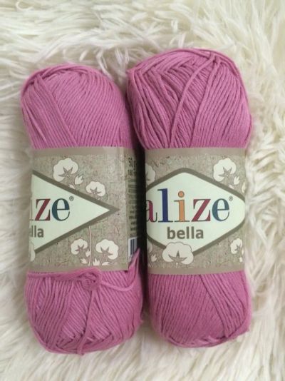 Лот: 9825924. Фото: 1. Пряжа ALIZE BELLA 100% хлопок... Ткани, нитки, пряжа
