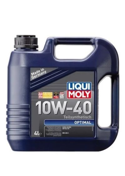 Лот: 20555605. Фото: 1. Liqui Moly Optimal 10W-40 SL/CF... Масла, жидкости