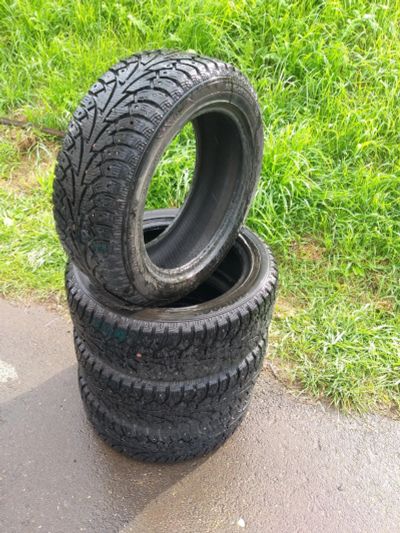 Лот: 16445950. Фото: 1. Зимние шины Липучка Hankook Winter... Шины