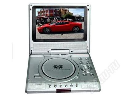 Лот: 186997. Фото: 1. Portable player 7.5 DVD TV-tuner... DVD, Blu-Ray плееры