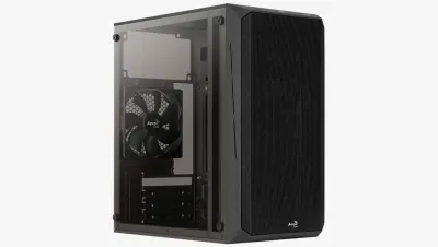 Лот: 20677427. Фото: 1. Корпус Aerocool CS-107-A-BK-V1... Корпуса, блоки питания