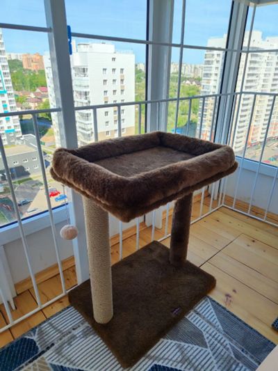 Лот: 25384701. Фото: 1. Лежанка для кошки. Домики, переноски, клетки, когтеточки