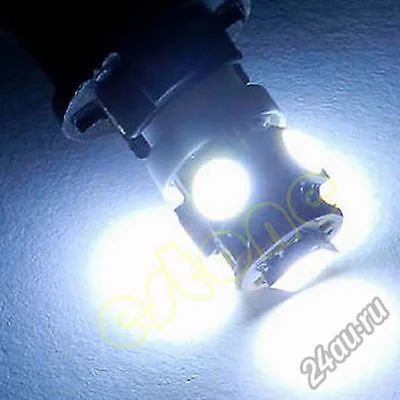 Лот: 5213808. Фото: 1. 4 лампочки ! 5-LED 5050 SMD лампа... Оптика и освещение