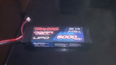 Лот: 6053040. Фото: 1. Traxxas lipo 2cel 5000mah 7,4v. Автомоделизм