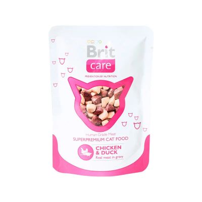 Лот: 10398937. Фото: 1. Корм Brit Care Для Кошек Курица... Корма