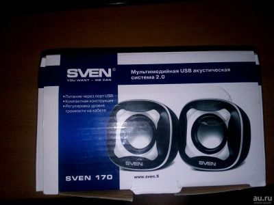 Лот: 10781985. Фото: 1. Колонки sven. Пассивные акустические системы