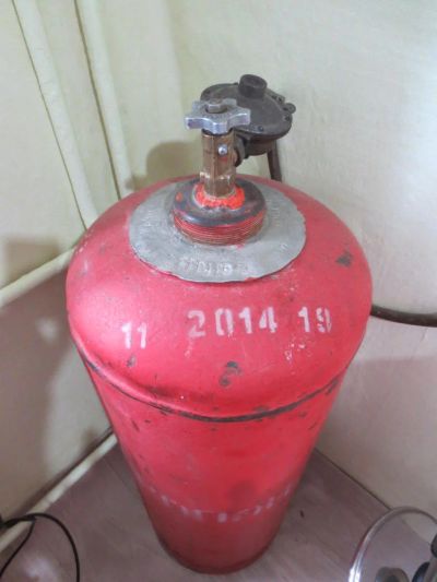 Лот: 7903894. Фото: 1. Газовый баллон. Баллоны, газ в баллонах