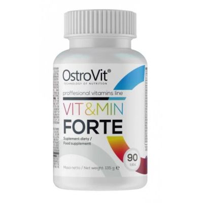 Лот: 12392045. Фото: 1. VIT&MIN Forte (90 таб) (Ostrovit... Спортивное питание, витамины