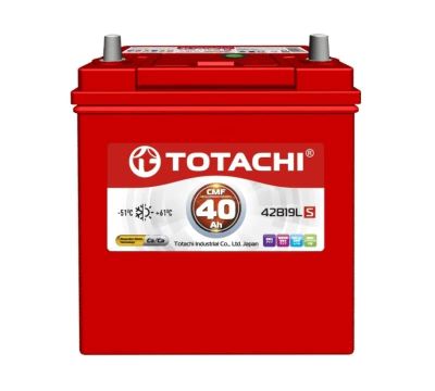 Лот: 20912314. Фото: 1. Аккумулятор TOTACHI 40Ah CMF42B19L... Электрооборудование