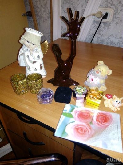 Лот: 10840610. Фото: 1. Подставка для колец, подсвечники... Подсвечники, канделябры