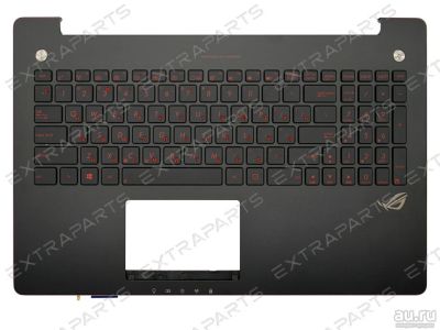 Лот: 15962343. Фото: 1. Клавиатура Asus ROG G550JK черная... Клавиатуры для ноутбуков