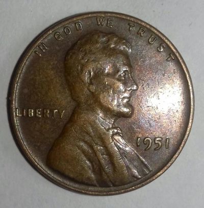 Лот: 10210871. Фото: 1. Монеты США 1 цент 1951, 1952... Америка
