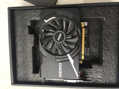 Лот: 11793632. Фото: 1. MSI GeForce GTX 1060 AERO ITX... Видеокарты