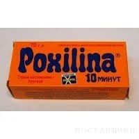 Лот: 14501981. Фото: 1. Эпоксидная клеющая масса Poxilina... Другое (автохимия, масла, тюнинг)
