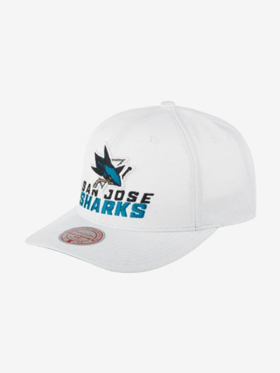 Лот: 22440078. Фото: 1. Бейсболка MITCHELL NESS HHSS5758-SJSYYPPPWHIT... Другое (спортивная одежда)