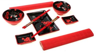 Лот: 3508734. Фото: 1. набор для суши (2 персоны). Сервизы, наборы посуды