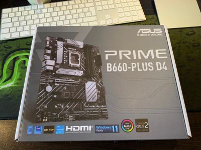 Лот: 19134186. Фото: 1. MB LGA1700 asus B660 Prime D4... Материнские платы