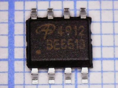 Лот: 12477408. Фото: 1. транзистор FET AO4912, 30V, 8... Микросхемы
