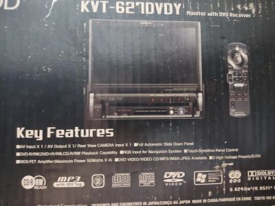 Лот: 18611105. Фото: 1. Автомагнитола Kenwood kvt 627... Автомагнитолы