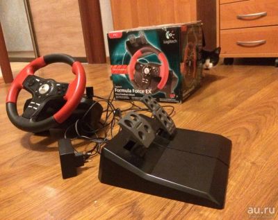 Лот: 8937045. Фото: 1. Игровой руль Logitech Formula... Рули, джойстики