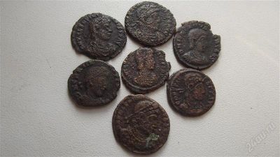 Лот: 1512688. Фото: 1. Лот монет древнего рима 7 шт недорого... Античные