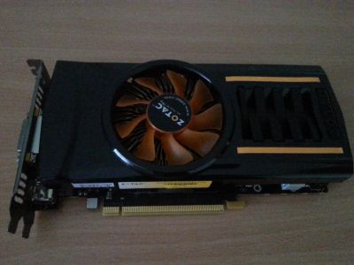 Лот: 5797495. Фото: 1. ZOTAC GeForce GTX 460. Видеокарты